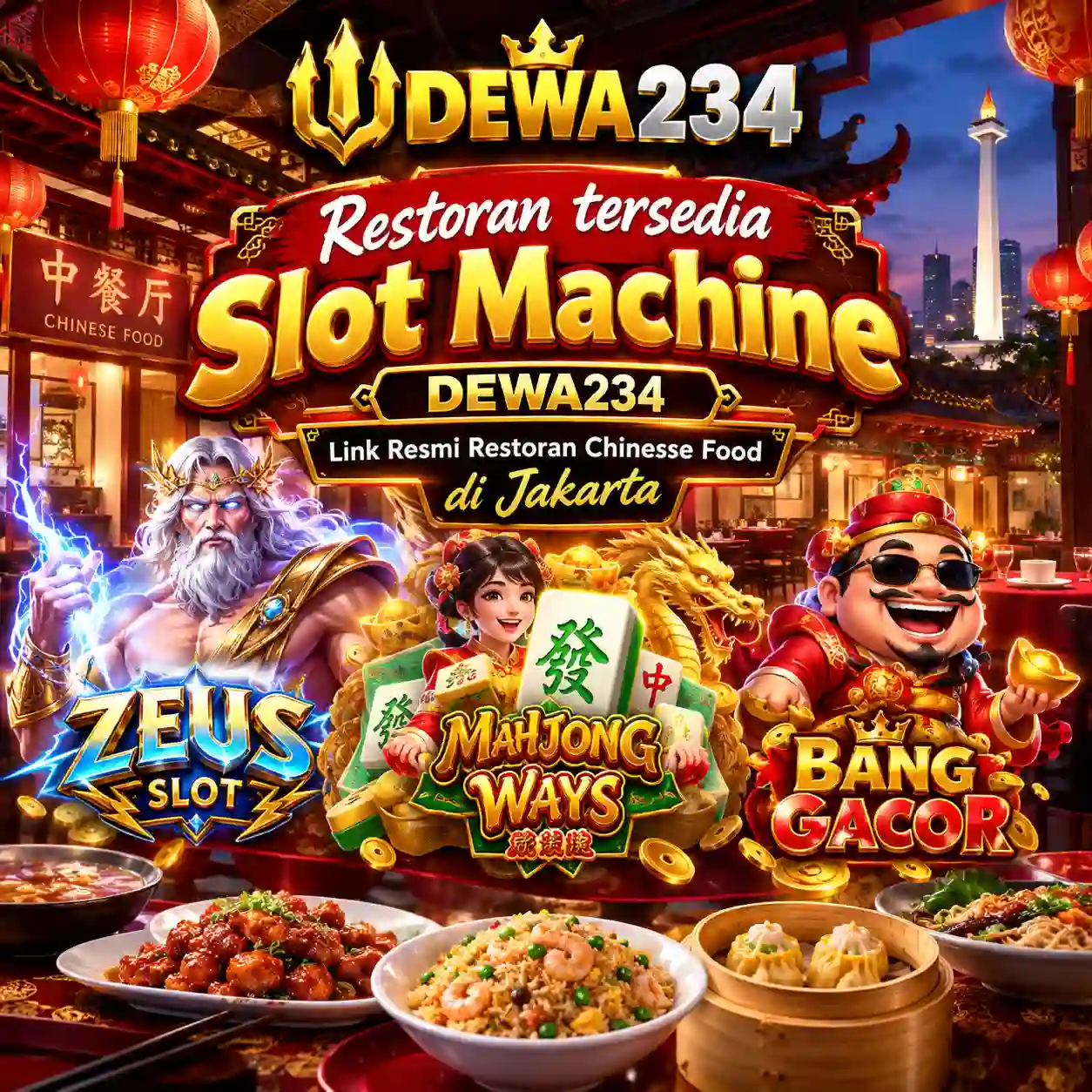 DEWA234 - Link Resmi Restoran Chinesse Food di Jakarta